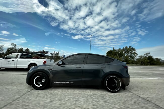 Tesla full exterior ceramic coating and paint protection