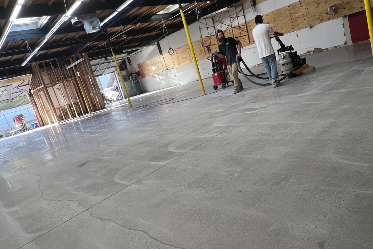 Took a long two weeks of sanding and polishing to make the floors super shiny!