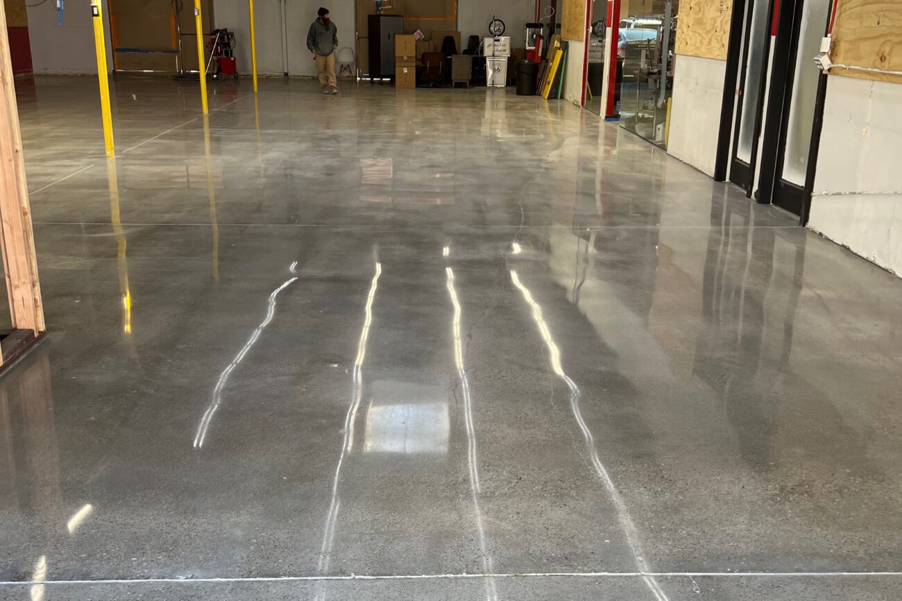 Just look at the shine on those floors!