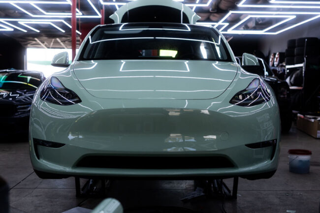 Tesla paint